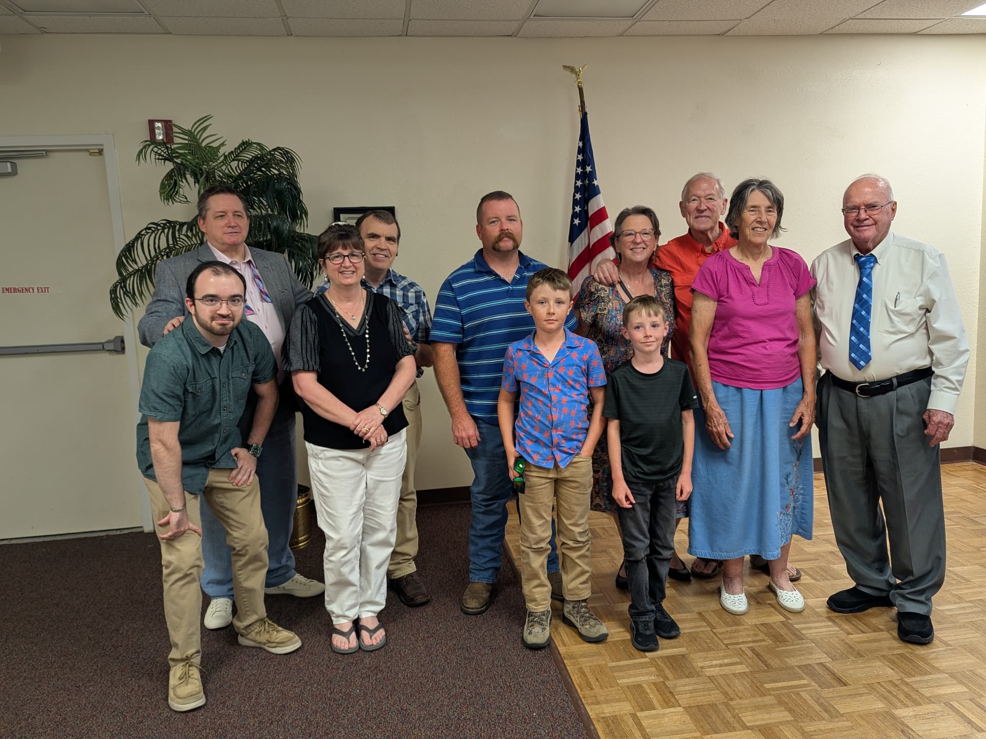 Members of Harmony Harbor Church gathered for Sunday worship in Gainesville, FL